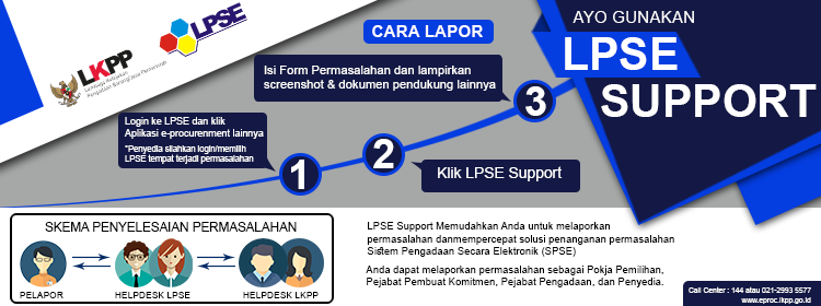LPSE SUPORT